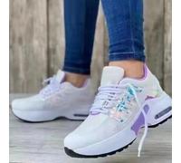 Scarpe Terapeutiche per Diabetici da Donna Scarpe da Corsa Scarpe Alluce Valgo Piedi Gonfi, Scarpe da Ginnastica Leggere E Traspiranti Antiscivolo Scarpe Ortopediche per Artrite Edema,Purple-39 EU