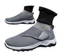 Scarpe Terapeutiche per Diabetici da Uomo Corsa Alluce Valgo Piedi Gonfi, Ginnastica Leggere E Traspiranti Antiscivolo Ortopediche Artrite Edema