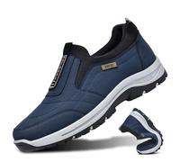Scarpe Terapeutiche Per Diabetici Da Uomo Scarpe Da Corsa Scarpe Alluce Valgo Piedi Gonfi, Scarpe Da Ginnastica Leggere E Traspiranti Antiscivolo Scarpe Ortopediche Per Artrite Edema,Blue-44 EU