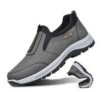 Scarpe Terapeutiche Per Diabetici Da Uomo Scarpe Da Corsa Scarpe Alluce Valgo Piedi Gonfi, Scarpe Da Ginnastica Leggere E Traspiranti Antiscivolo Scarpe Ortopediche Per Artrite Edema,Grey-43 EU