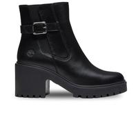 Stivaletti con tacco, in pelle, STONE HEIGHTS MID CHELSEA Nero 37