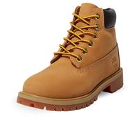 Timberland 6 in Premium Waterproof - Stivali Classici Unisex Bambini, Giallo (Wheat Nubuck), 32 EU