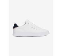 Scarpe Tommy Hilfiger Court Leather Detail bianco puro nero - 44