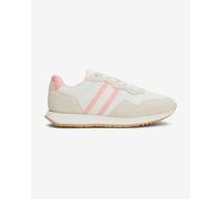 Scarpe Tommy Jeans Essentials in camoscio bianco beige rosa donna - 40