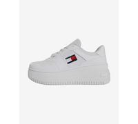 SCARPE TOMMY JEANS RETRO BASKET TG 39 COD EN0EN02506YBS - 9W [US 8.5 UK 6 CM 25] Bianco