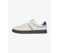 Scarpe Tommy Jeans The Greenwich Leather beige blu navy - 45
