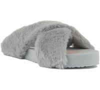 Scarpe Toms Donna Susie Eva Con Stampa Leopardo In Grigio Taglia UK 3 - 8