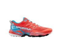 La Sportiva Akasha II Woman Green Banana/Lagoon, Scarpe da Trail Running Donna, Taglia Unica, Blue 402602, 38 EU