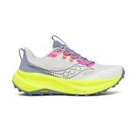 Saucony - Scarpe trail - Xodus Ultra 4 White/Citron per Donne - Taglia 37,5 - Bianco