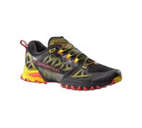 La Sportiva Bushido III GTX - scarpe trail running - uomo 47,5 EU Black/Yellow man Gore-Tex Invisible Fit,Pfc-Free,Vegan,Ortholite,Impact Brake System,Bluesign