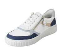 Remonte Sneaker basse da donna D3E05, con inserto sciolto, Bianco Kombi 80, 38 EU Weit