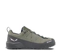 Salewa - Scarpe da avvicinamento in GORE-TEX® - Wildfire Leather 2 GTX W Shadow/Black per Donne - Taglia 40,5 - Verde