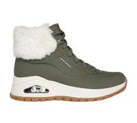 Scarponi Skechers Uno Rugged - Fall Air verde scuro bianco donna - 39