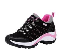 Scarpe Trekking Donna Uomo Impermeabili Scarpe Escursionismo Larghi Comodi Scarponcini Gomma Sportive Scarponi Trekking con Tasche Lateral Cavallo Basso Scarpe Trekking Taglie Forti da Camminata
