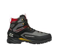 Garmont - Scarpe escursionismo in giornata GORE-TEX® - Akron Mid GTX Black/Garmont Orange per Uomo in Pelle - Taglia 44,5 - Grigio