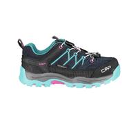 Scarpe CMP Rigel Low WaterProof nero blu celeste bambini - 28