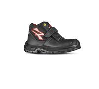 Scarpe U-Power Red Industry Dubai UK, Scarpe antinfortunistiche leggere e comode, con pelle pieno fiore, puntale composito, antiperforazione e antifatica, resistenti all'acqua e all'olio. (42)