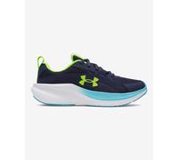 Under Armour Charged Assert 11 Scarpe da corsa da ragazzo, (410) Blu Navy/Blu Sfocato/Verde Iper, 5 Big Kid