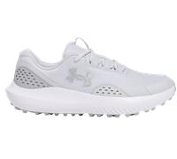 Under Armour Sneaker da uomo Surge Golf Cleat, (014) Grigio Halo/Grigio Halo/Argento Metallico, 46 EU