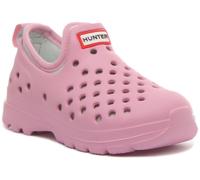 Scarpe Unisex Leggere In Gomma Originali Hunter Per Bambini In Rosa UK 5 - 11