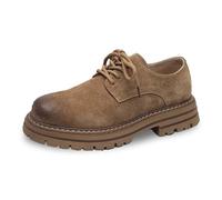 Scarpe Uomo 43 Nero Casual Uomini Stivaletti con Allacciatura Suola Spessa Confortevole Per Tutti i Giorni Durevoli Scarpe Eleganti per Jeans Tutte le Stagioni Scarpe nere Uomo 45, marrone, 39 EU