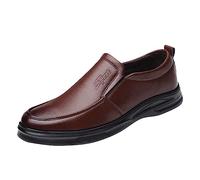 Scarpe Uomo Città Traspirante Tomaia Maglia Scarpa Oxford da Uomo Confortevole e Casual, marrone, 39 EU