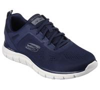 Scarpe Uomo da Ginnastica Skechers Track Blu con Memory Foam in Tessuto Flex New