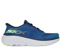 Scarpe Uomo da Running Skechers Max Cushioning Slip-ins Blu Sportive Allenamento