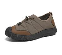 Scarpe Uomo Diabetici Scarpe Casual Comode Calzatura Passeggio con Suola Morbida Scarpa Leggere Esterni Scarpa con Puntale Correttivo Calzatura Slip-on Intrecciate alla Moda
