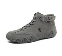 Scarpe Uomo Eleganti Scarpe Casual da Uomo per l'uso Quotidiano, Design Elegante con Punta Chiusa,comode con Suola Piatta, Coppia Perfetta Jeans e Pantaloni (Grey, 36)