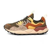Scarpe Uomo Flower Mountain Yamano 3 Man Suede Nylon Grey Yellow 41