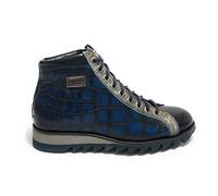 Scarpe Uomo Harris Polacchino Pelle Stampa Cocco Shade Blue/kubric Nero U17HA189 44