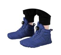 Scarpe Uomo Invernali - Scarpe da Invernali con Lacci e Suola Morbida Ispessita Casual alla Moda per papà e Bambini e Stivali da Neve (Dark Blue, 45)
