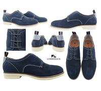 Scarpe uomo Lumberjack SMG9404 stringate inglesine casual leggere scamosciate