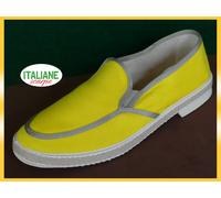 Scarpe UOMO MOCASSINO TELA BARCA ESPADRILLAS MADE IN ITALY CAPRI MODEL
