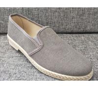 SCARPE UOMO MOCASSINO TELA barca MADE IN ITALY Espadrillas Capri VV