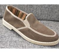 SCARPE UOMO MOCASSINO TELA barca MADE IN ITALY Espadrillas Capri VV