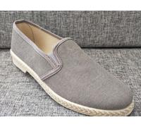 SCARPE UOMO MOCASSINO TELA barca MADE IN ITALY Espadrillas Capri VV