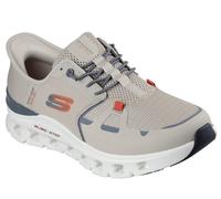 Scarpe Uomo Skechers Slip-ins Glide Step Pro Beige con Memory Foam Air Cooled