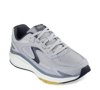 Scarpe Uomo Skechers Vertex Arke Grigio 233076/GRY Memory Foam Pelle Tessuto