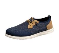 Scarpe Uomo Trekking Leggere con Zeppa Ortopediche Slip on Sneakers Traspiranti Antiscivolo, comode, Casual Tennis Outdoor Fitness