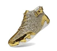 Scarpe Uomo Vogany Ortopediche Traspiranti Ergonomiche per Camminare Naturale e Confortevole in Ogni Situazione Quotidiana (Gold-A, 40)