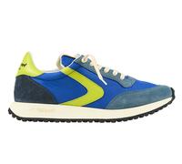 Scarpe Valsport Start Heritage Ripstop Sneakers Uomo Misto Pelle Navy/Giallo