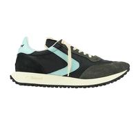 Valsport Scarpe Start Heritage Ripstop Sneakers Uomo Misto Pelle Nero/Azzurro 43