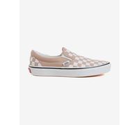 Vans - Scarpe Classic Slip-On Checkerboard, Uomo, Marrone, Taglia: 45