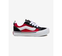 Scarpe Vans Knu Skool rosso bianco nero per bambini - 30