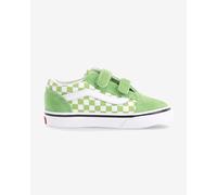 Scarpe Vans Old Skool Sidestripe verde bianco neonati - 23.5