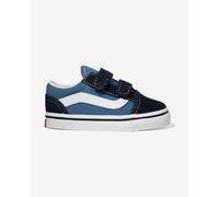 Scarpe Vans Old Skool V blu scuro bianco neonati - 26