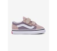 Scarpe Vans Old Skool V rosa lilla bianco neonati - 37