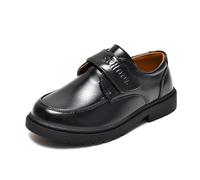 Scarpe Vestite in Camoscio Verniciato per ragazzi Lacci Scarpe da Matrimonio Formale Brogue Pelle Oxford Città Scarpa Lacci per Matrimonio Costume, Marina 2, 39 EU